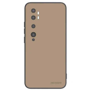 Picasee silikonowe czarne etui na Xiaomi Mi Note 10 (Pro) - Soft Sand