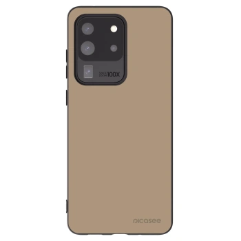 Picasee silikonowe czarne etui na Samsung Galaxy S20 Ultra 5G G988F - Soft Sand