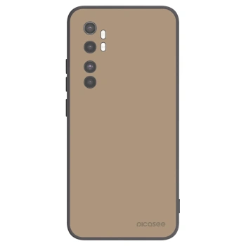 Picasee silikonowe czarne etui na Xiaomi Mi Note 10 Lite - Soft Sand