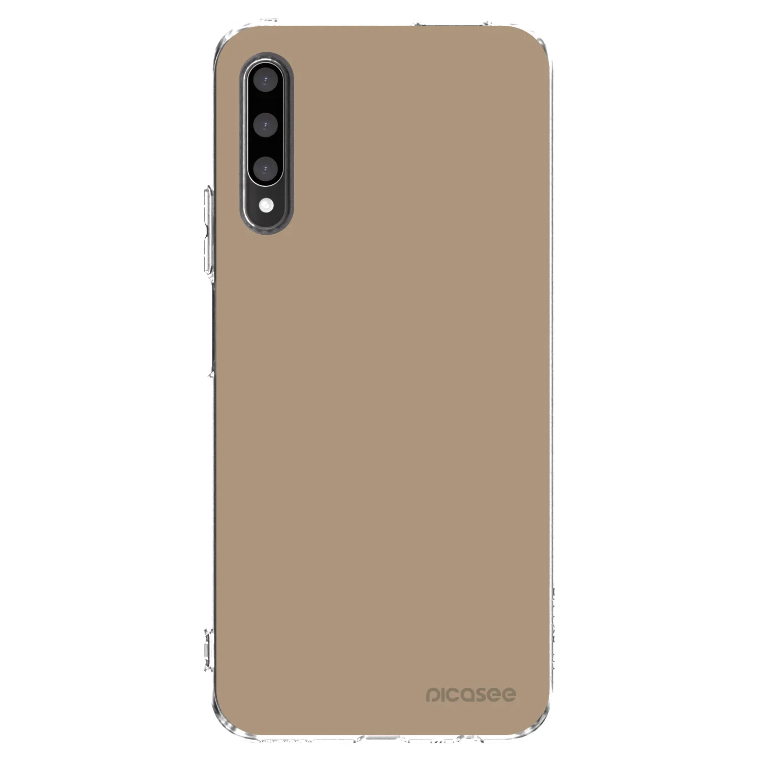 Picasee silikonowe przeźroczyste etui na Honor 9X Pro - Soft Sand