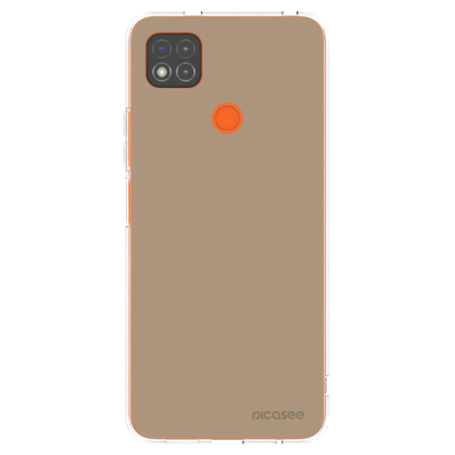 Picasee silikonowe przeźroczyste etui na Xiaomi Redmi 9C - Soft Sand