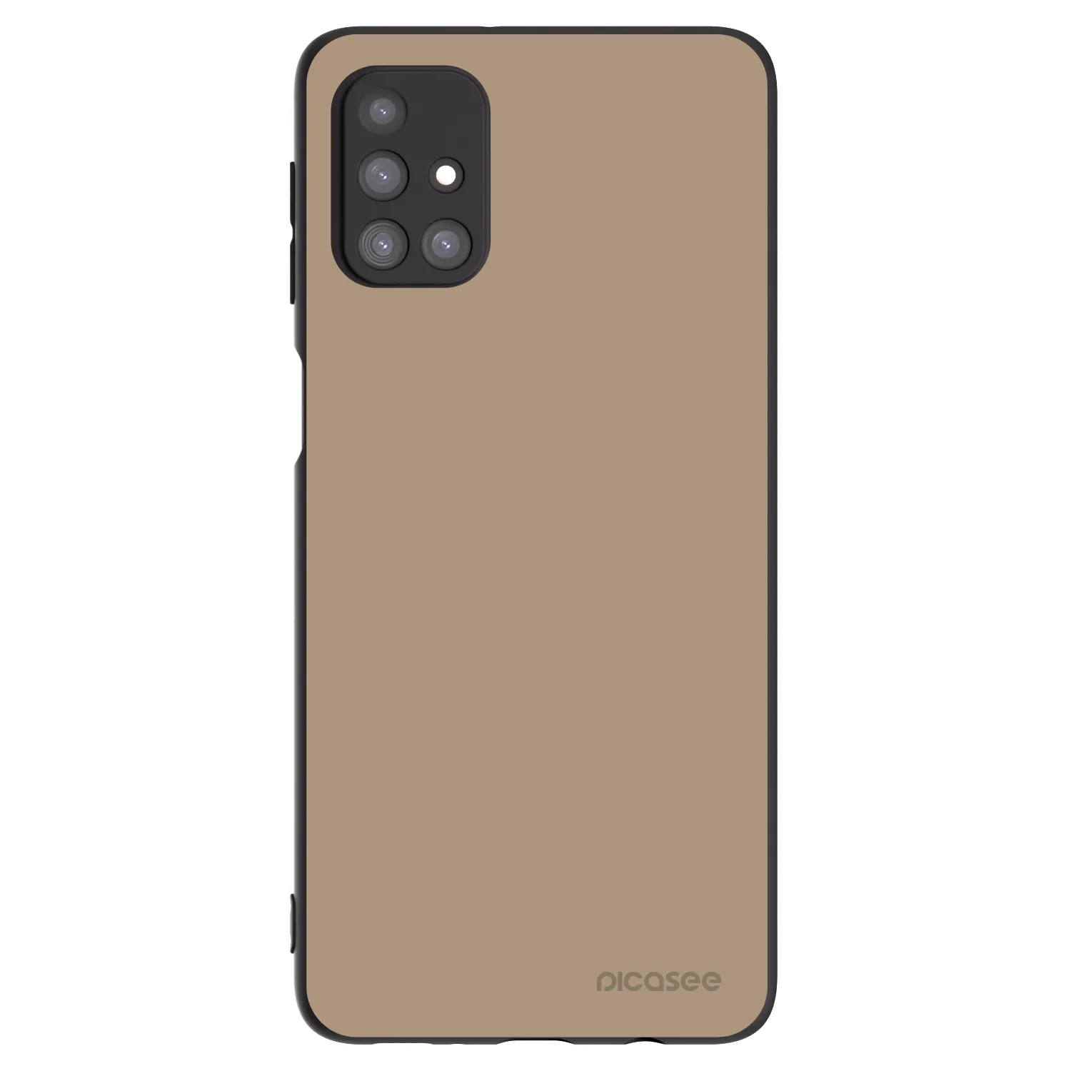Picasee silikonowe czarne etui na Samsung Galaxy M31s - Soft Sand