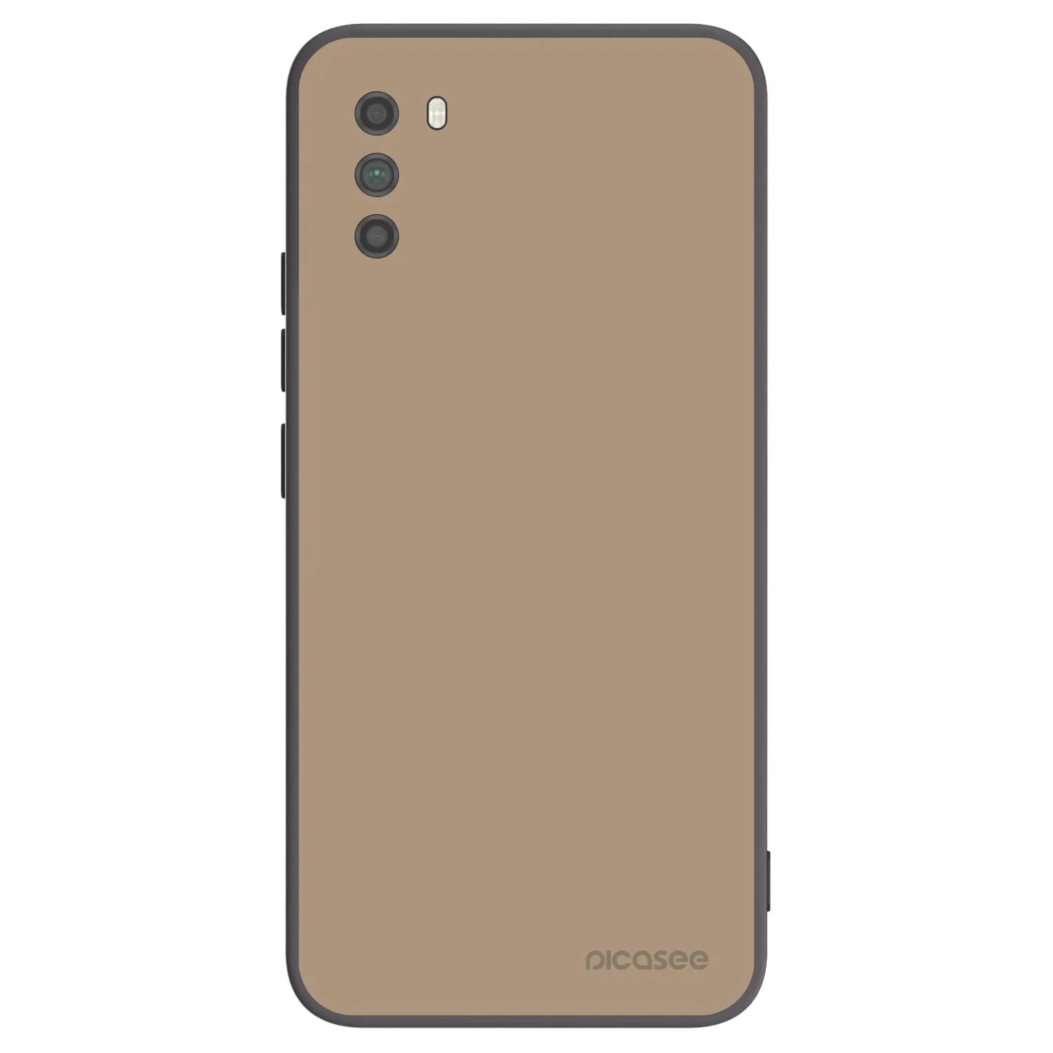 Picasee silikonowe czarne etui na Xiaomi Poco M3 - Soft Sand