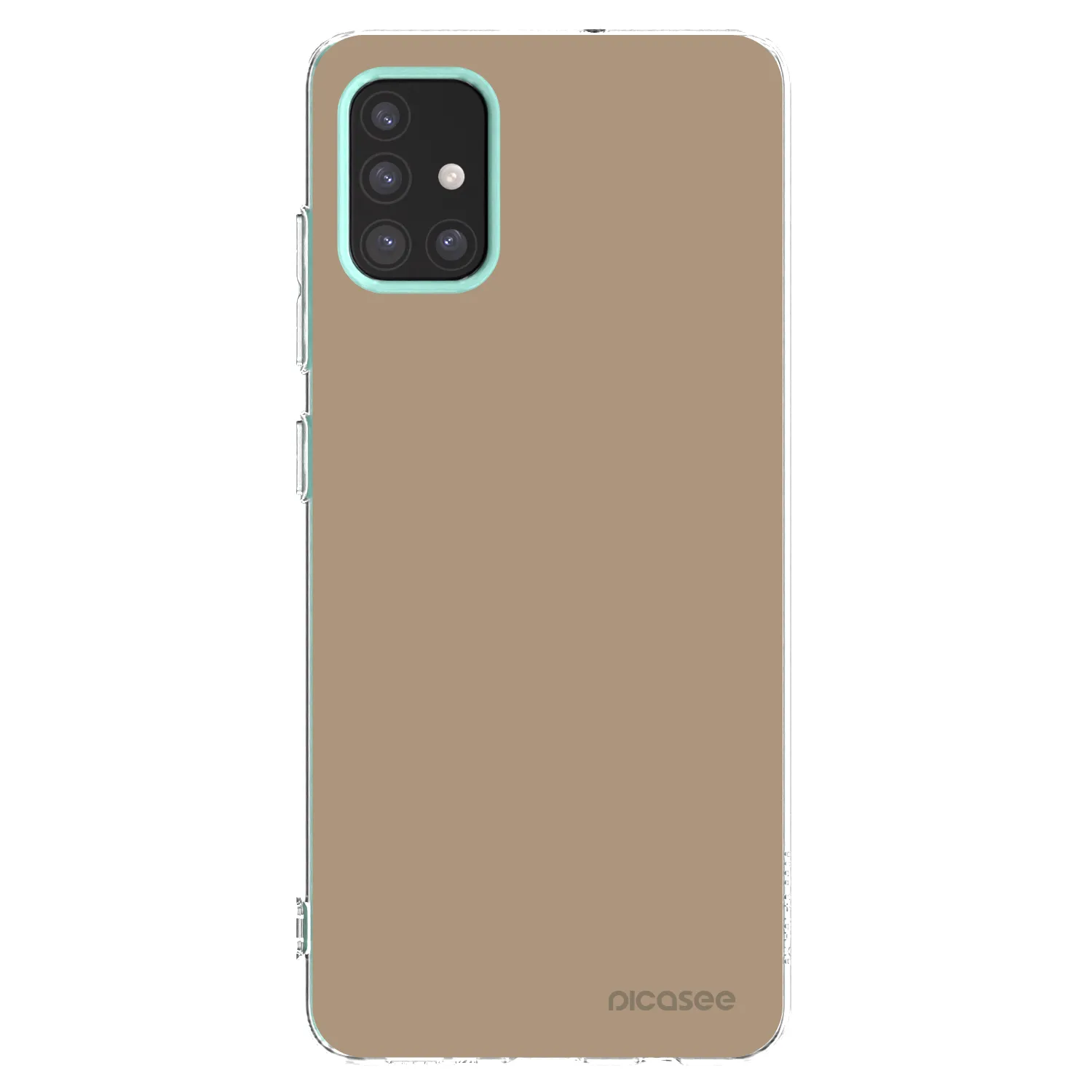 Picasee silikonowe przeźroczyste etui na Samsung Galaxy M31s - Soft Sand