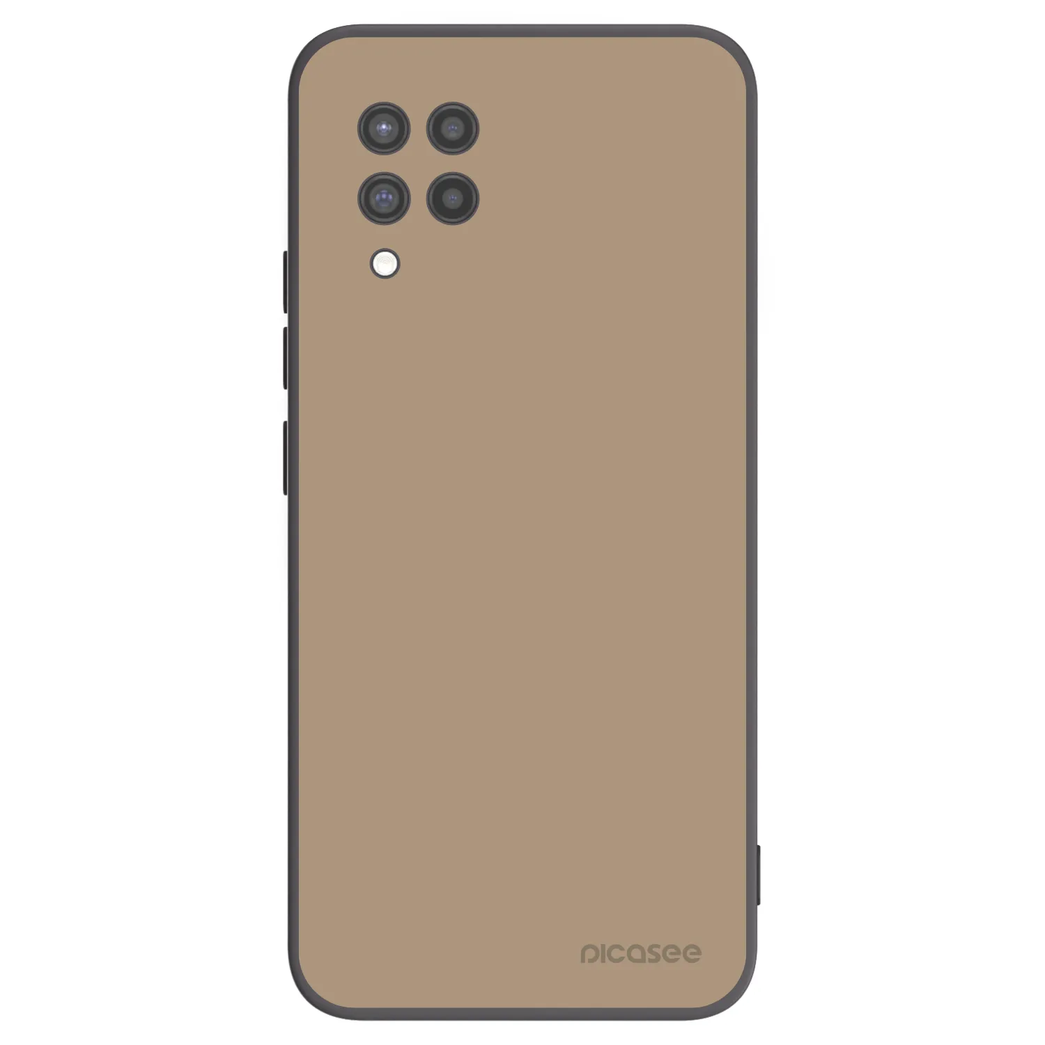Picasee silikonowe czarne etui na Samsung Galaxy A42 A426B - Soft Sand