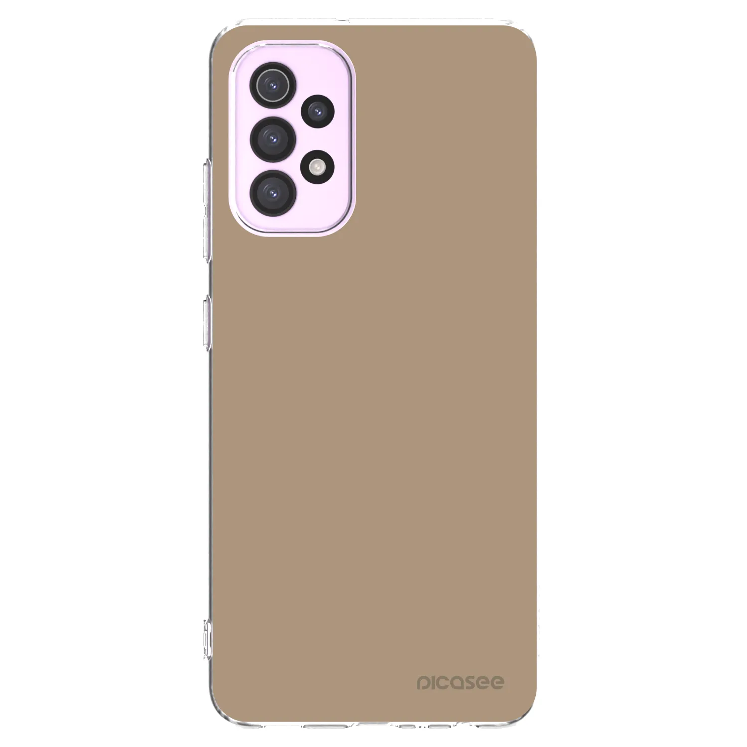 Picasee silikonowe przeźroczyste etui na Samsung Galaxy A32 5G A326B - Soft Sand