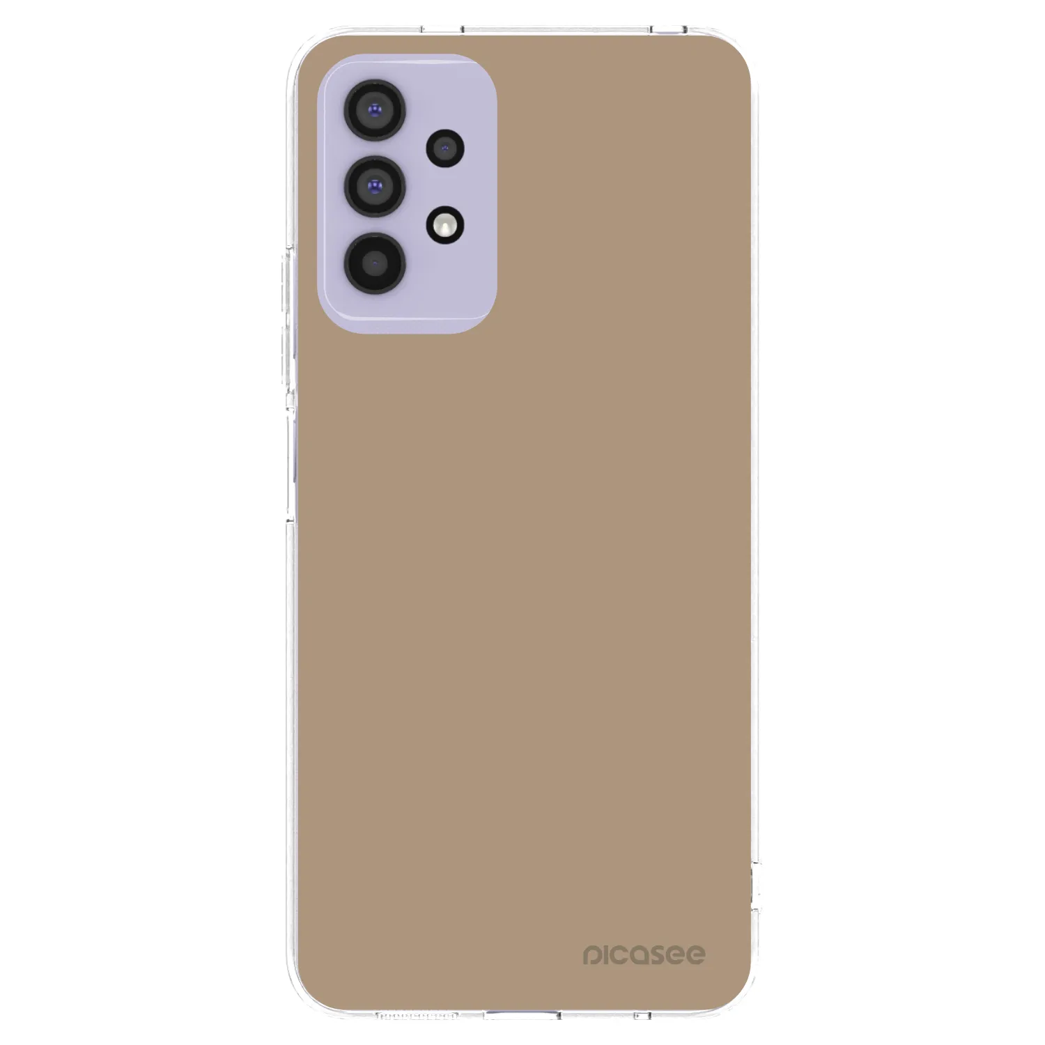Picasee silikonowe przeźroczyste etui na Samsung Galaxy A32 4G SM-A325F - Soft Sand