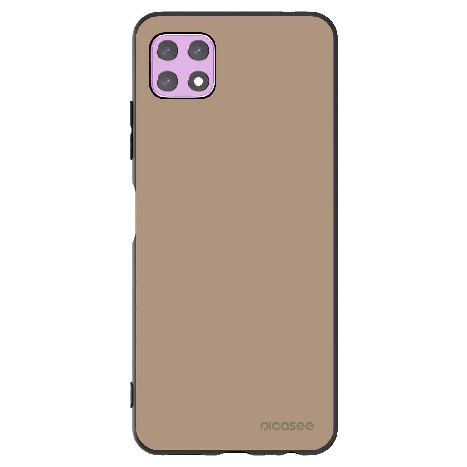 Picasee silikonowe czarne etui na Samsung Galaxy A22 A226B 5G - Soft Sand