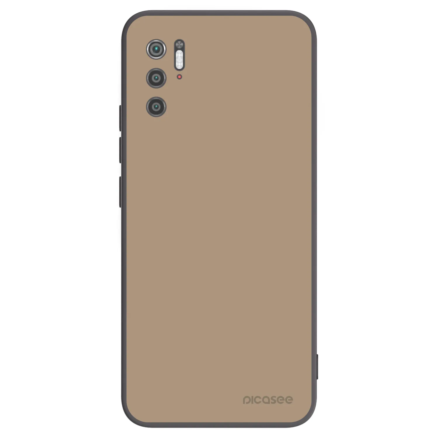 Picasee silikonowe czarne etui na Xiaomi Poco M3 Pro 5G - Soft Sand