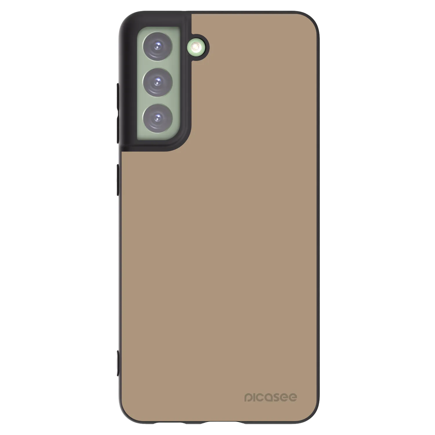 Picasee silikonowe czarne etui na Samsung Galaxy S21 FE 5G - Soft Sand