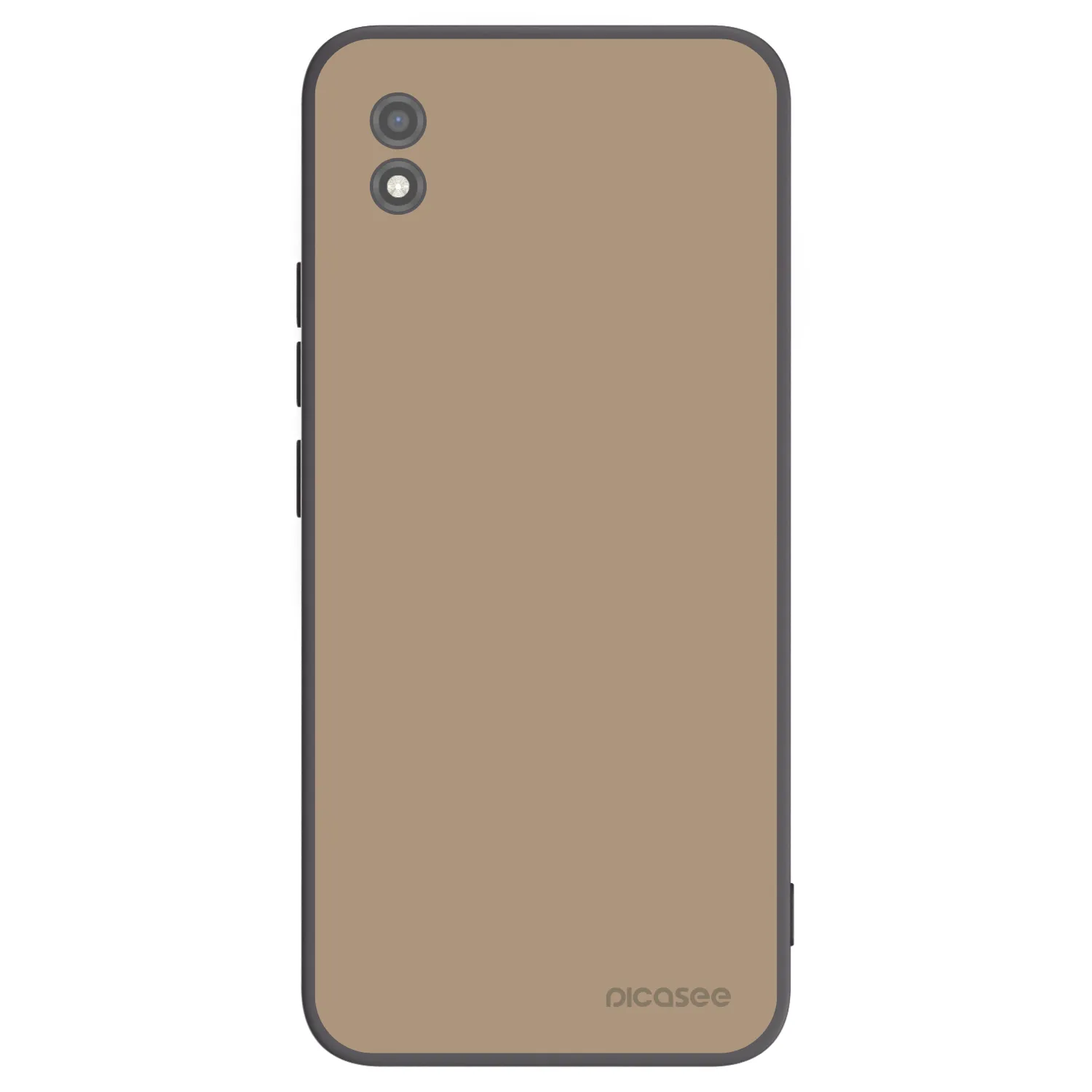Picasee silikonowe czarne etui na Realme C11 (2021) - Soft Sand