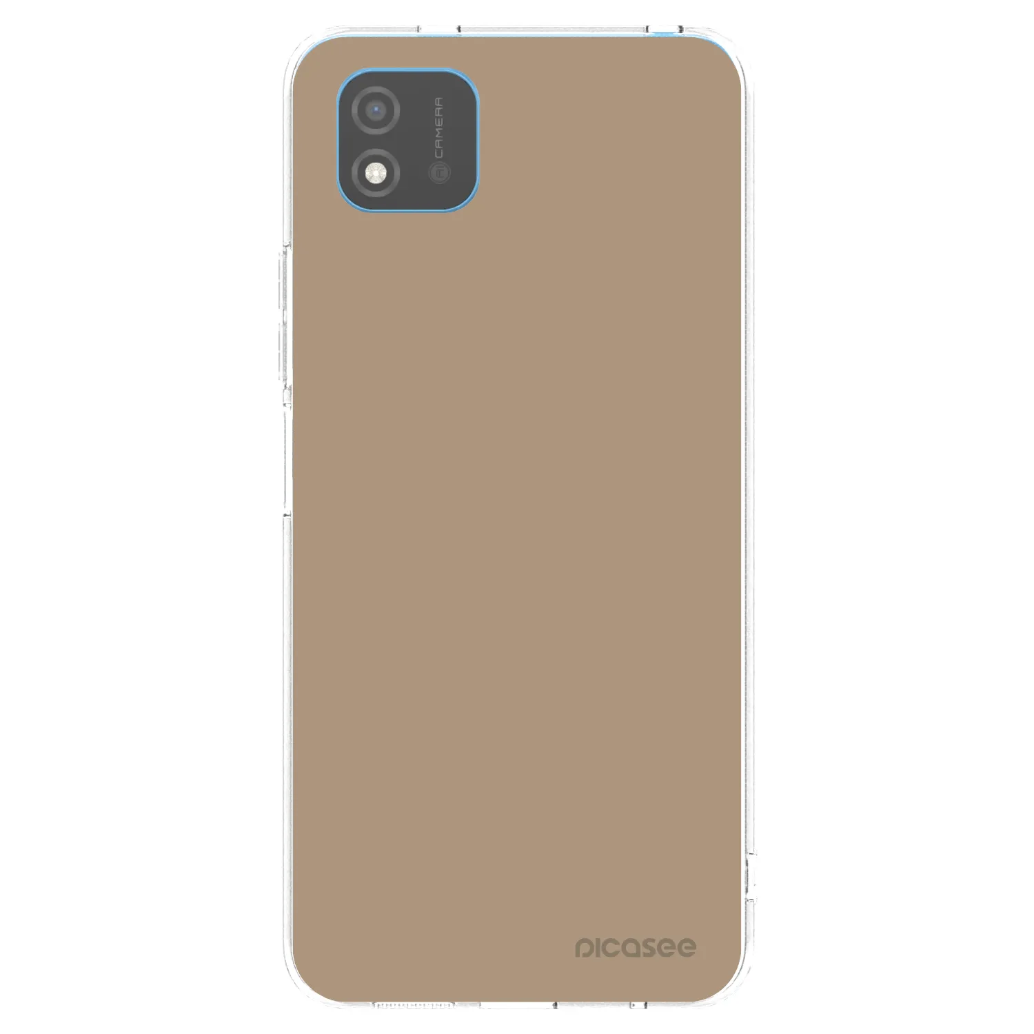 Picasee silikonowe przeźroczyste etui na Realme C11 (2021) - Soft Sand