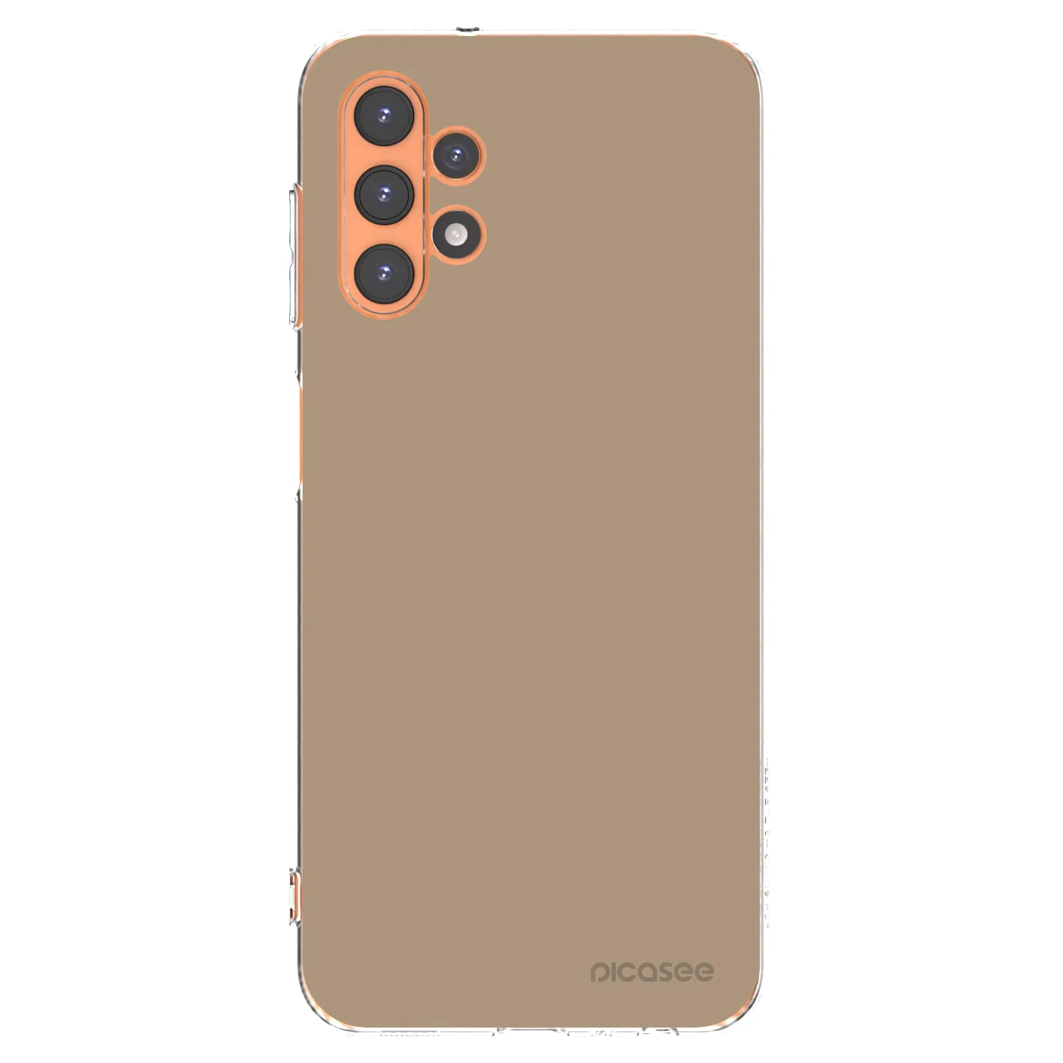 Picasee silikonowe przeźroczyste etui na Samsung Galaxy A13 4G A135 - Soft Sand