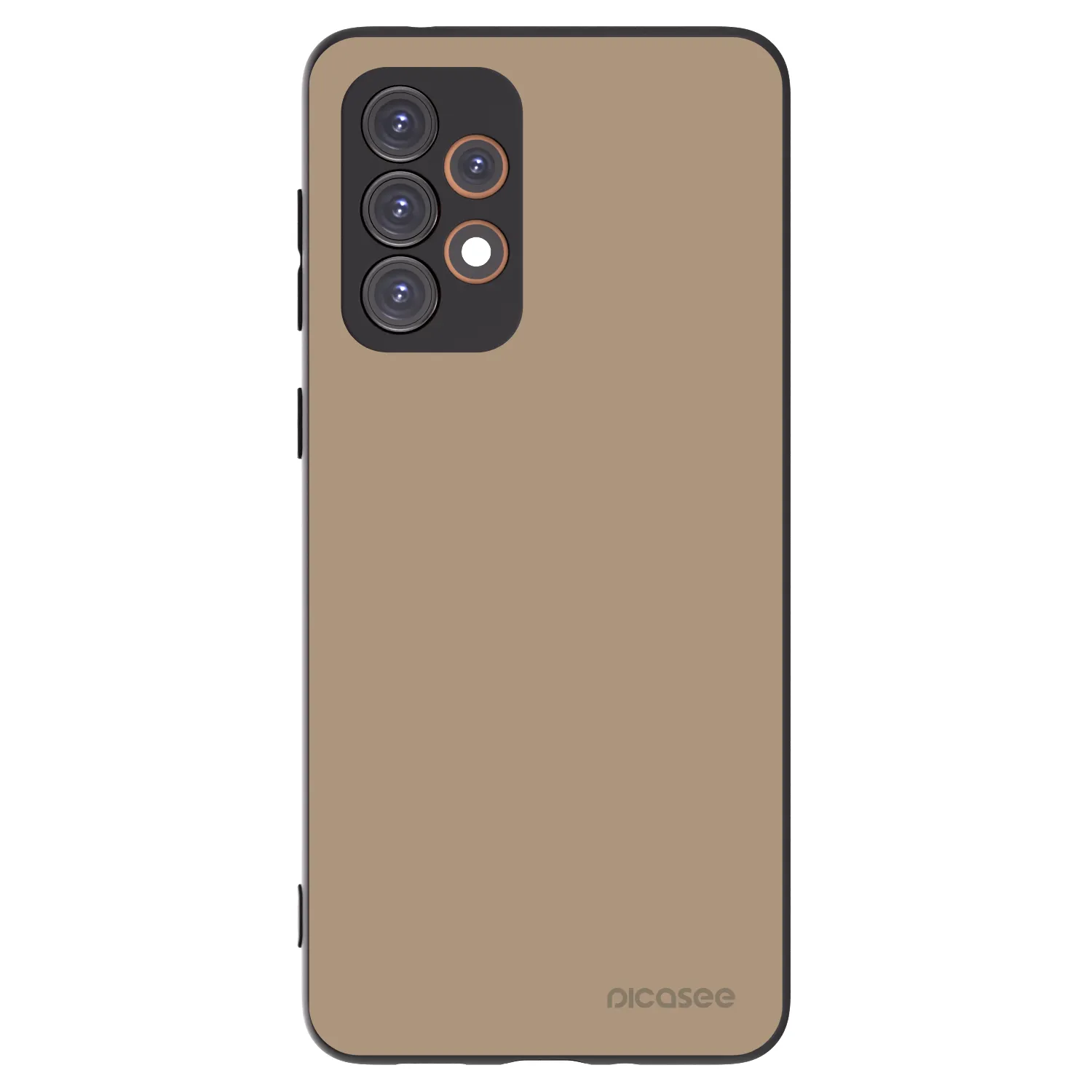 Picasee silikonowe czarne etui na Samsung Galaxy A33 5G A336 - Soft Sand