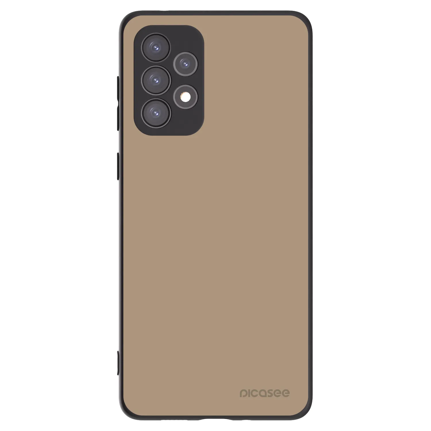 Picasee silikonowe czarne etui na Samsung Galaxy A73 5G - Soft Sand