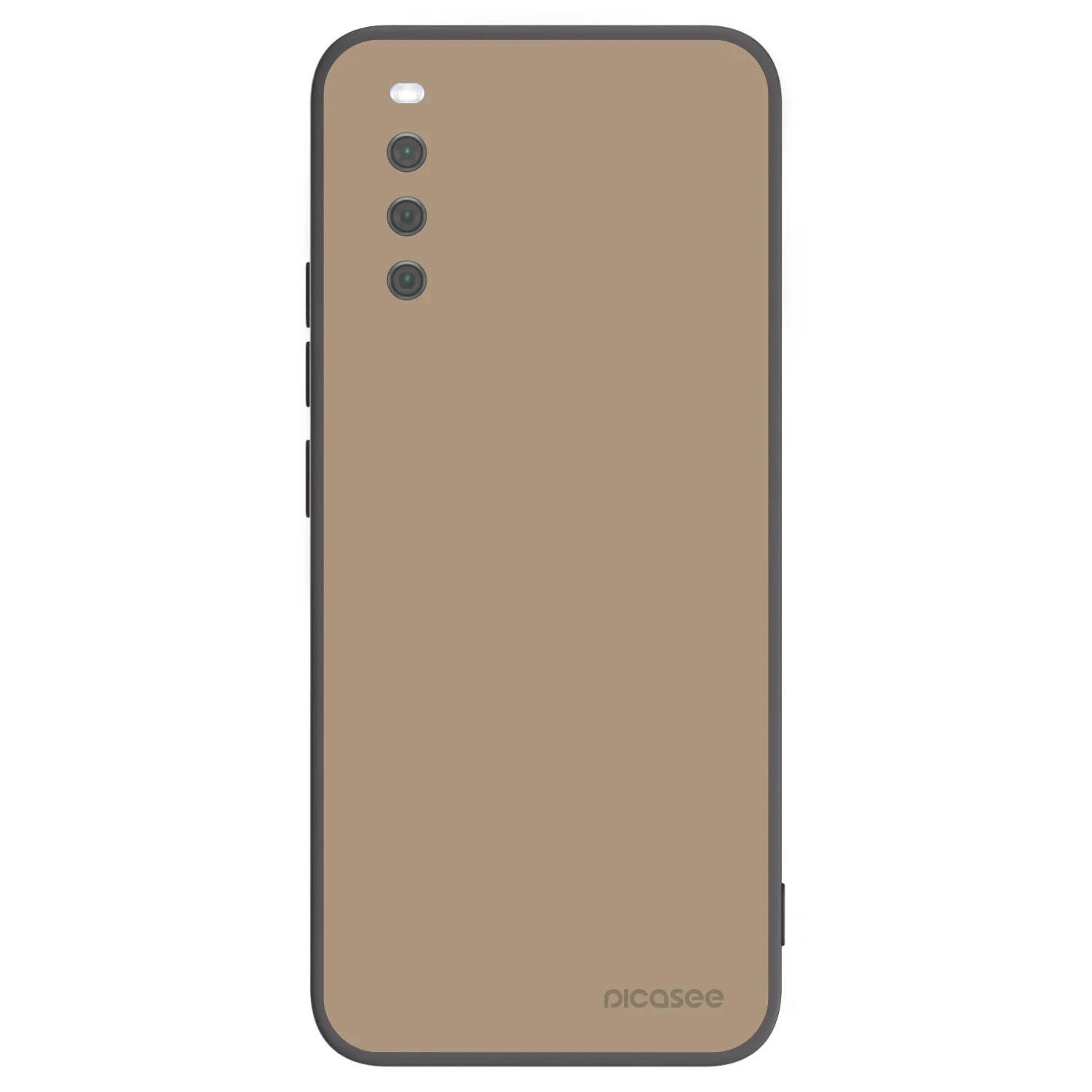 Picasee silikonowe czarne etui na Sony Xperia 10 III - Soft Sand