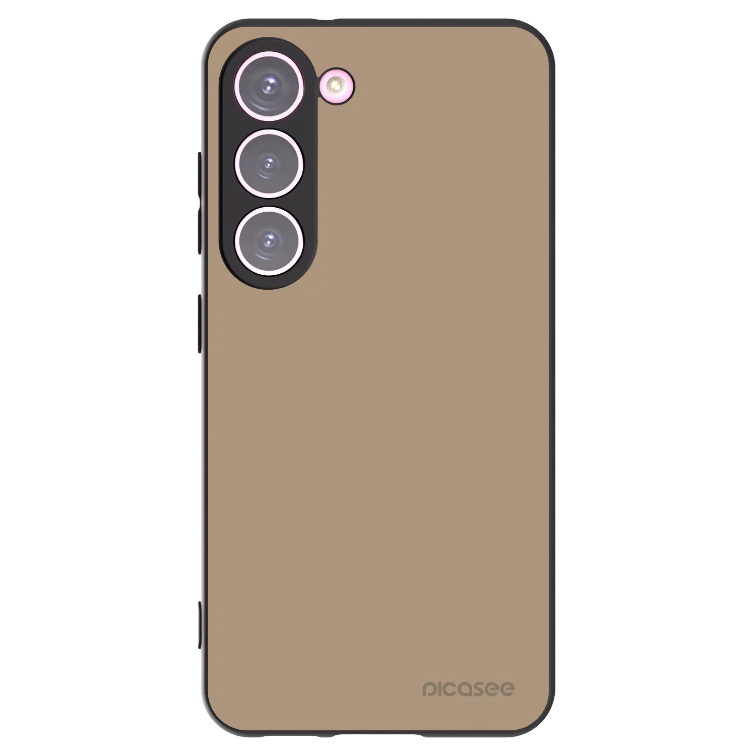 Picasee silikonowe czarne etui na Samsung Galaxy S23 5G - Soft Sand