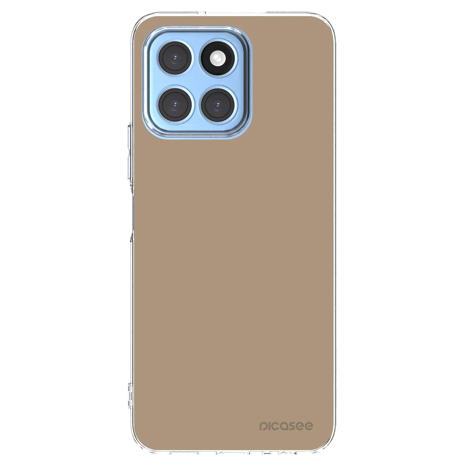Picasee silikonowe przeźroczyste etui na Honor X6 - Soft Sand