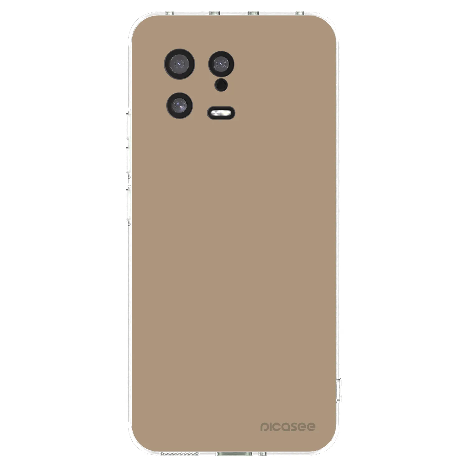 Picasee silikonowe przeźroczyste etui na Xiaomi 13 - Soft Sand