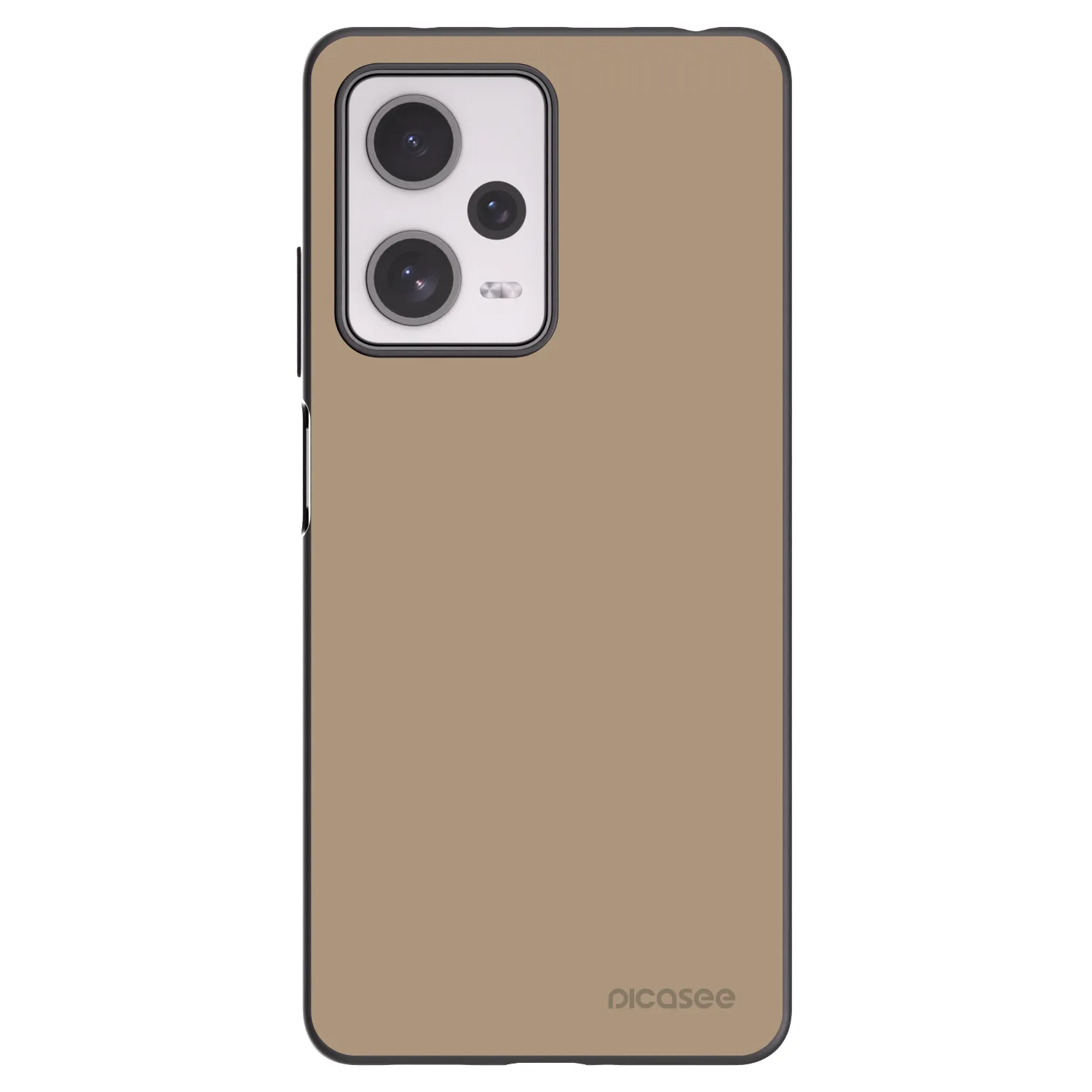 Picasee silikonowe czarne etui na Xiaomi Redmi Note 12 Pro+ 5G - Soft Sand