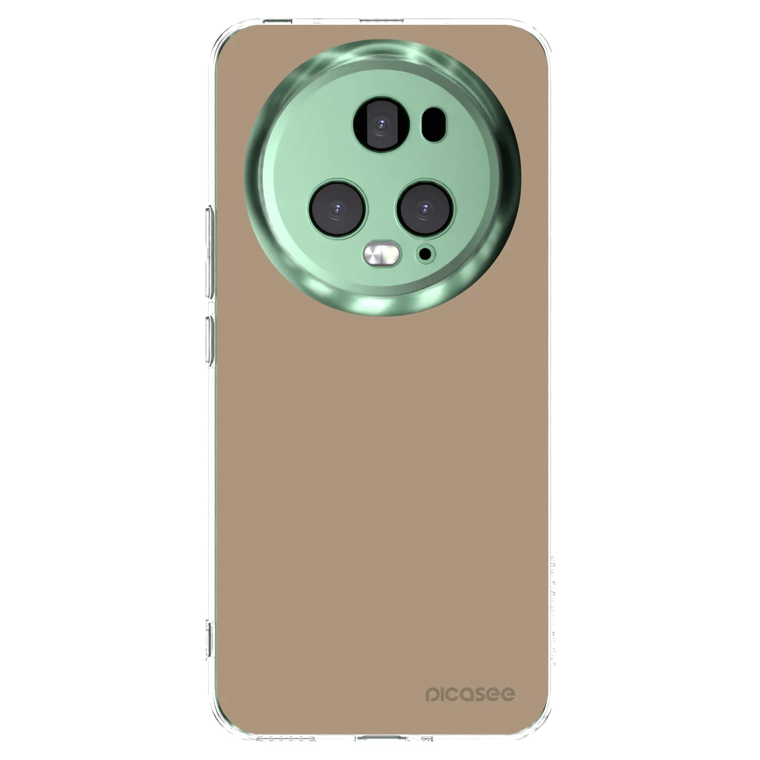 Picasee silikonowe przeźroczyste etui na Honor Magic5 Pro - Soft Sand