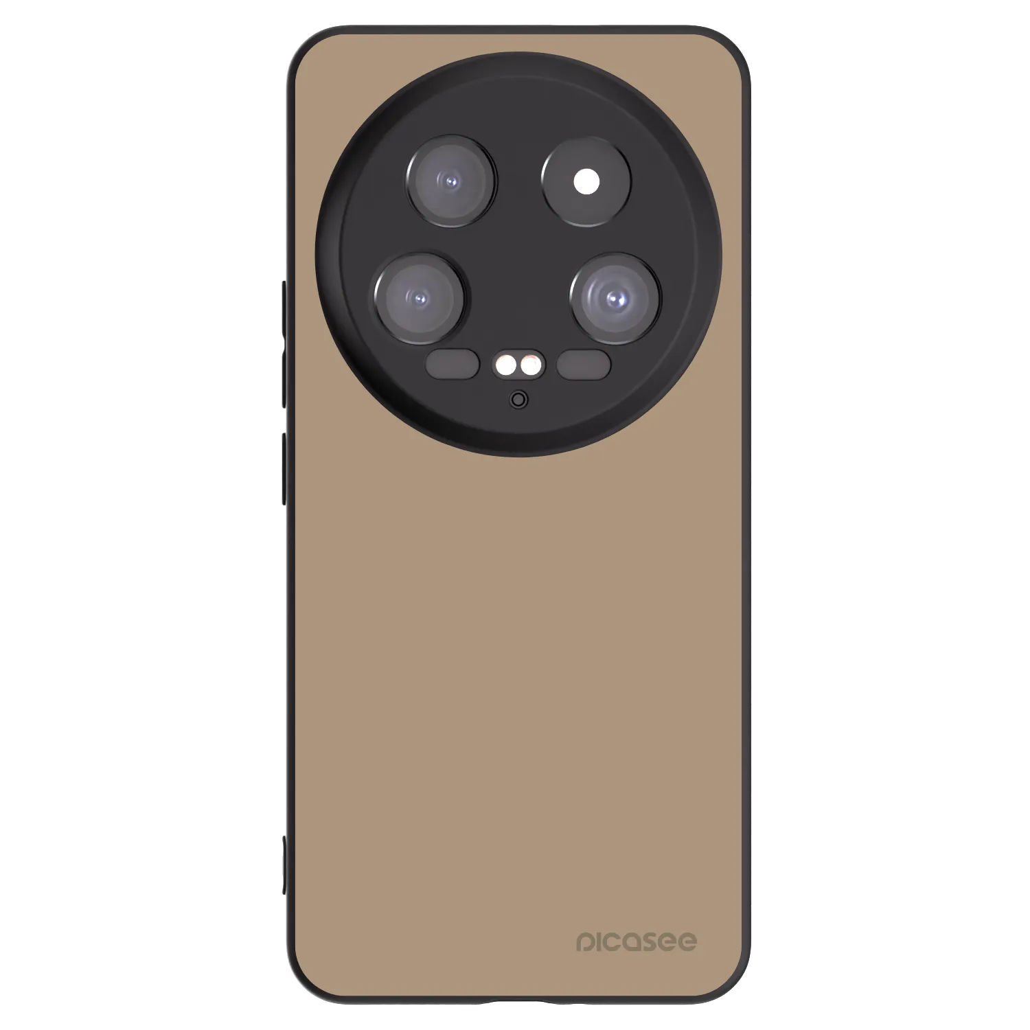 Picasee silikonowe czarne etui na Xiaomi 14 Ultra - Soft Sand