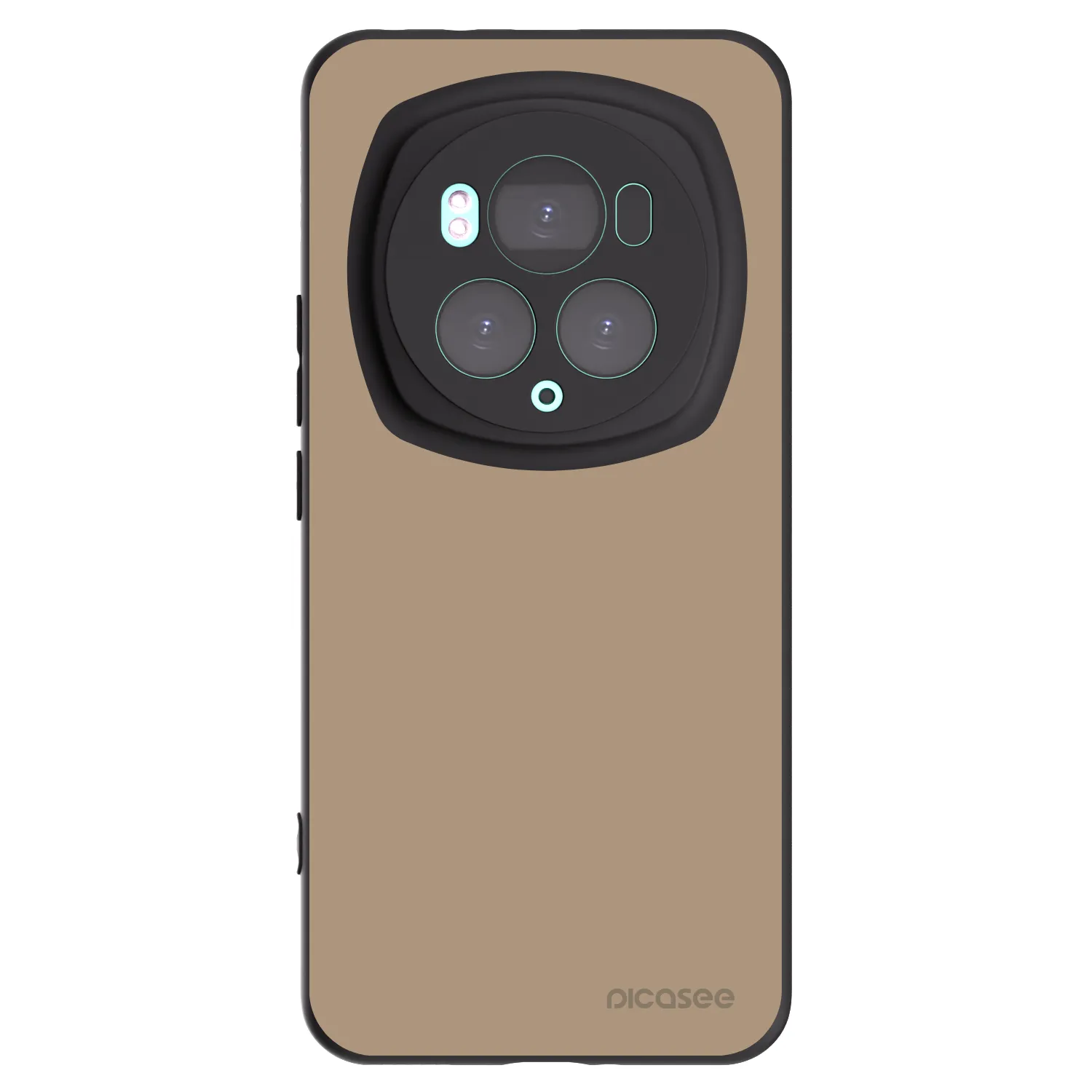 Picasee silikonowe czarne etui na Honor Magic6 Pro - Soft Sand