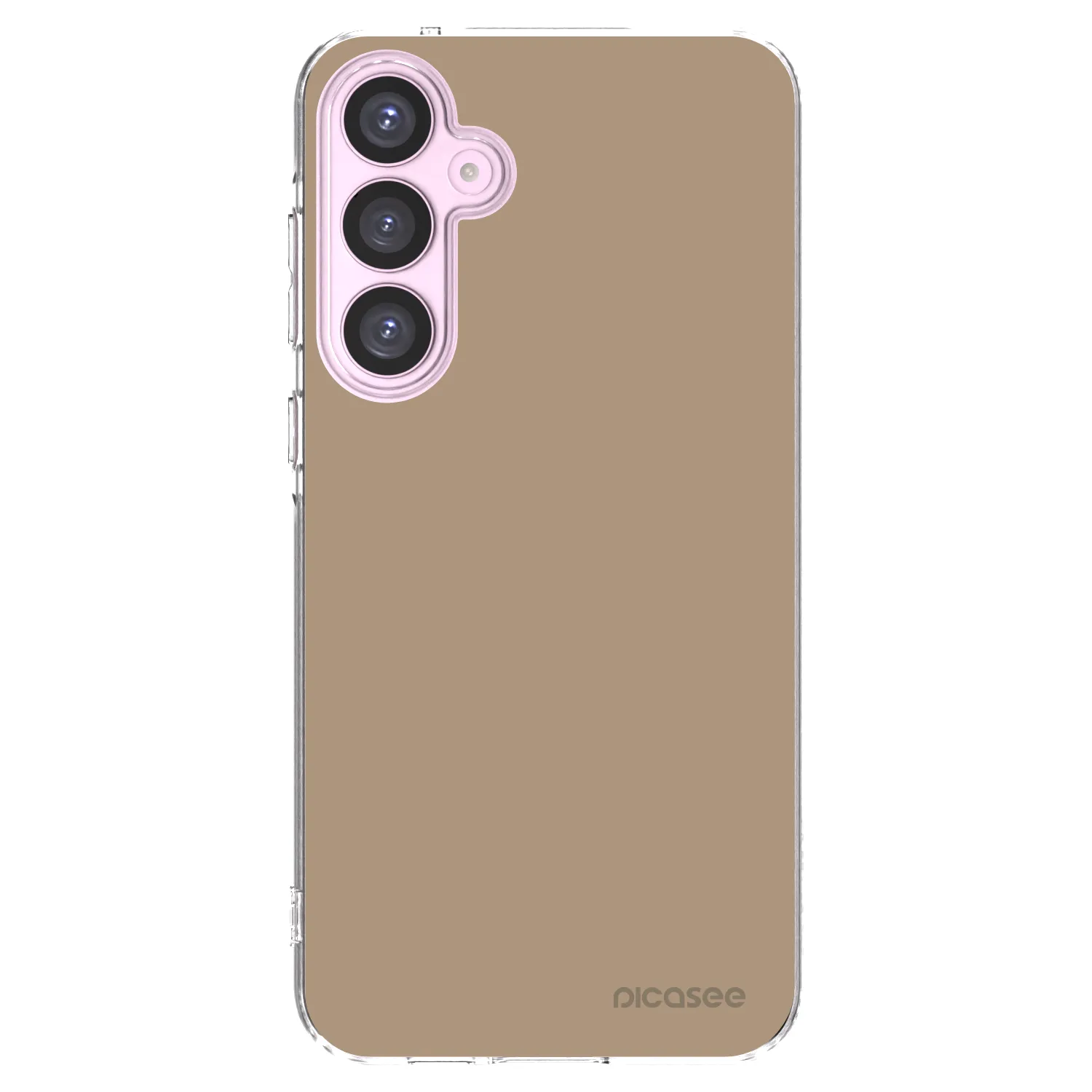 Picasee silikonowe przeźroczyste etui na Samsung Galaxy A55 5G A556B - Soft Sand