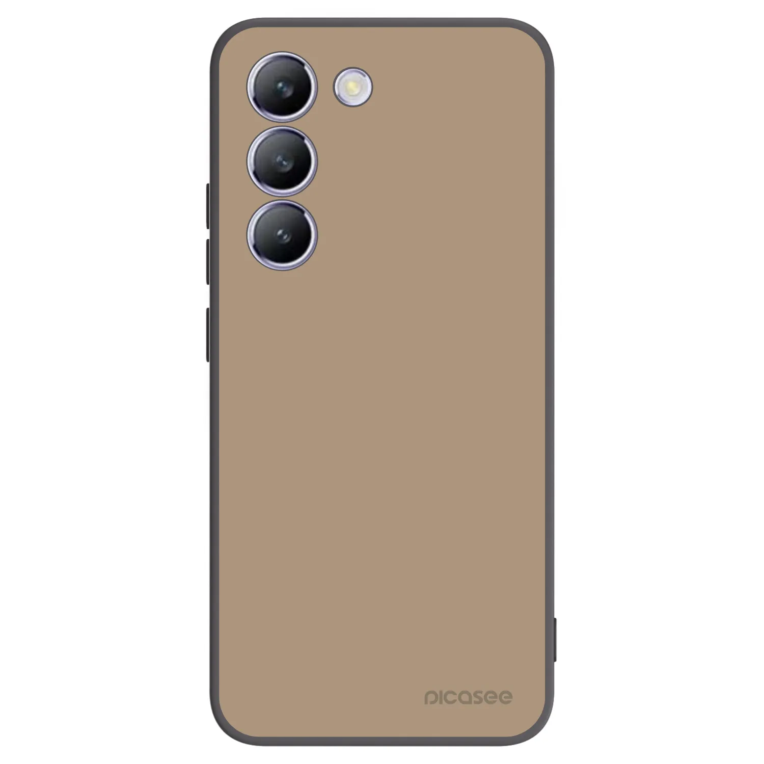 Picasee silikonowe czarne etui na Vivo V40 SE 5G - Soft Sand