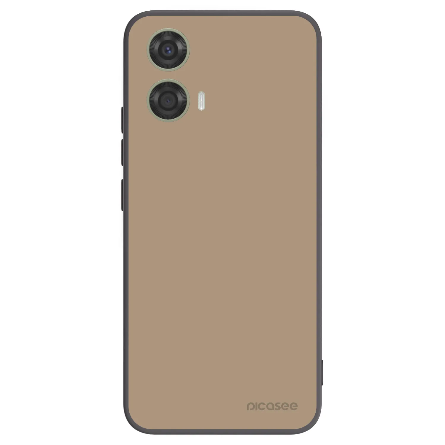 Picasee silikonowe czarne etui na Motorola Moto G24 - Soft Sand