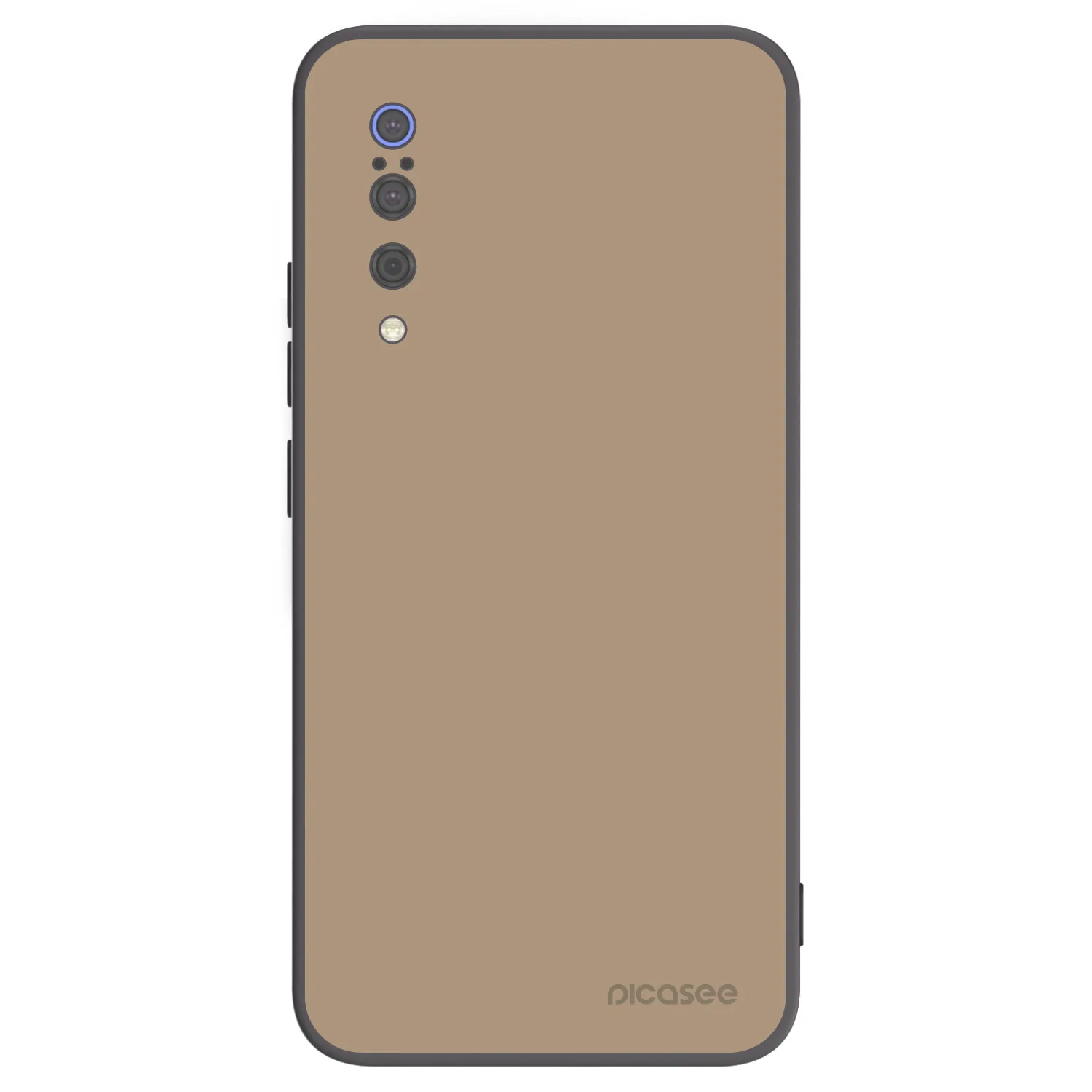 Picasee silikonowe czarne etui na Xiaomi Mi 9 - Soft Sand