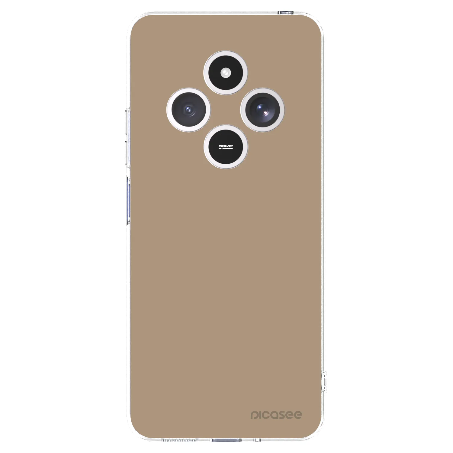 Picasee silikonowe przeźroczyste etui na Xiaomi Redmi 14C - Soft Sand