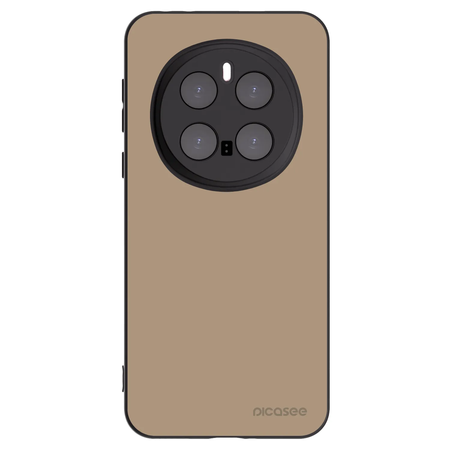 Picasee silikonowe czarne etui na Honor Magic7 Pro 5G - Soft Sand
