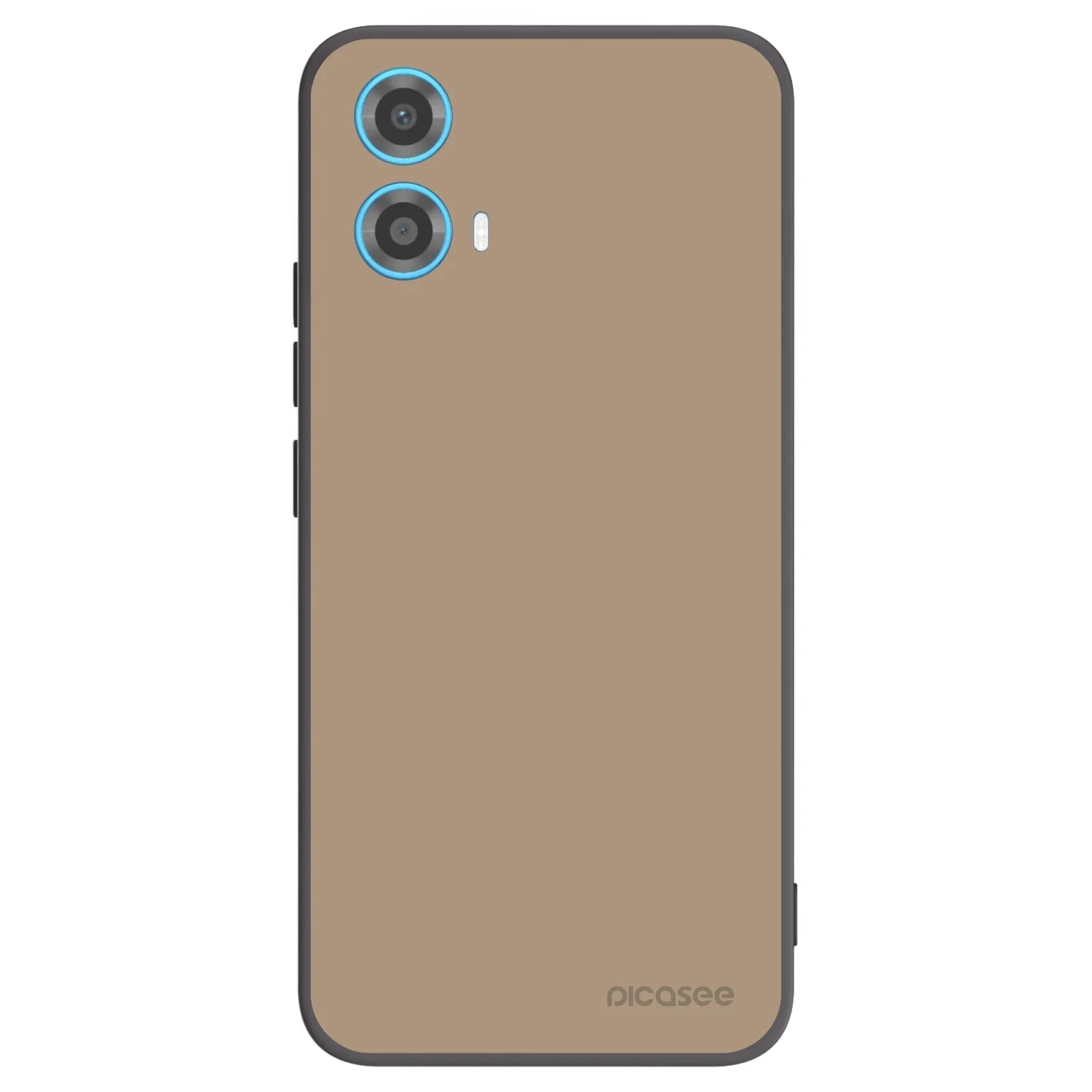 Picasee silikonowe czarne etui na Motorola Moto G34 5G - Soft Sand