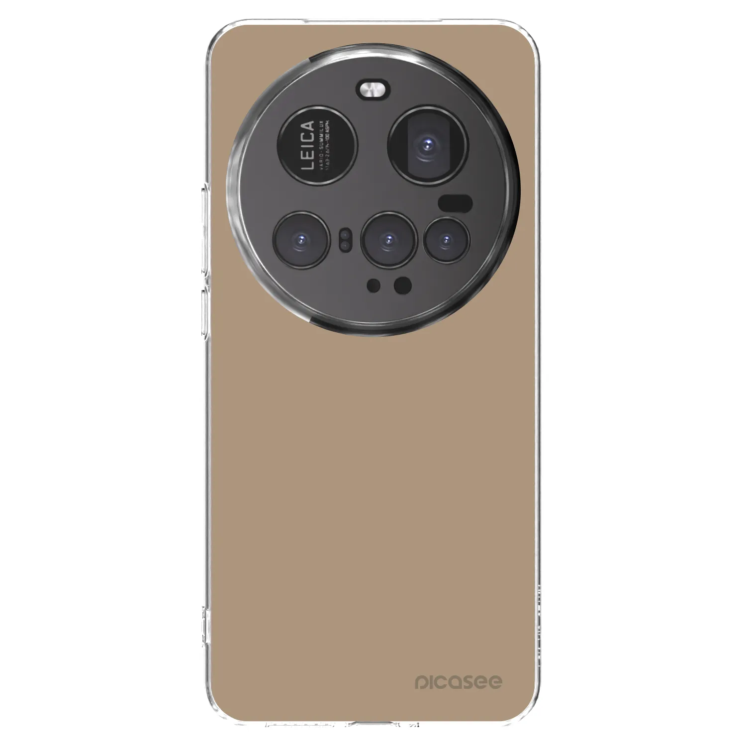 Picasee silikonowe przeźroczyste etui na Xiaomi 15 Ultra - Soft Sand