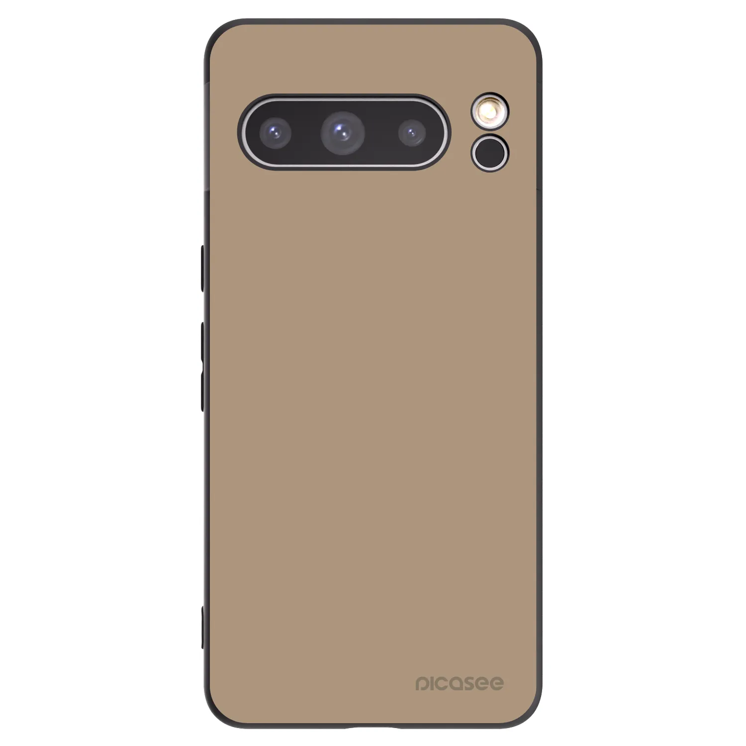 Picasee silikonowe czarne etui na Google Pixel 8 Pro - Soft Sand