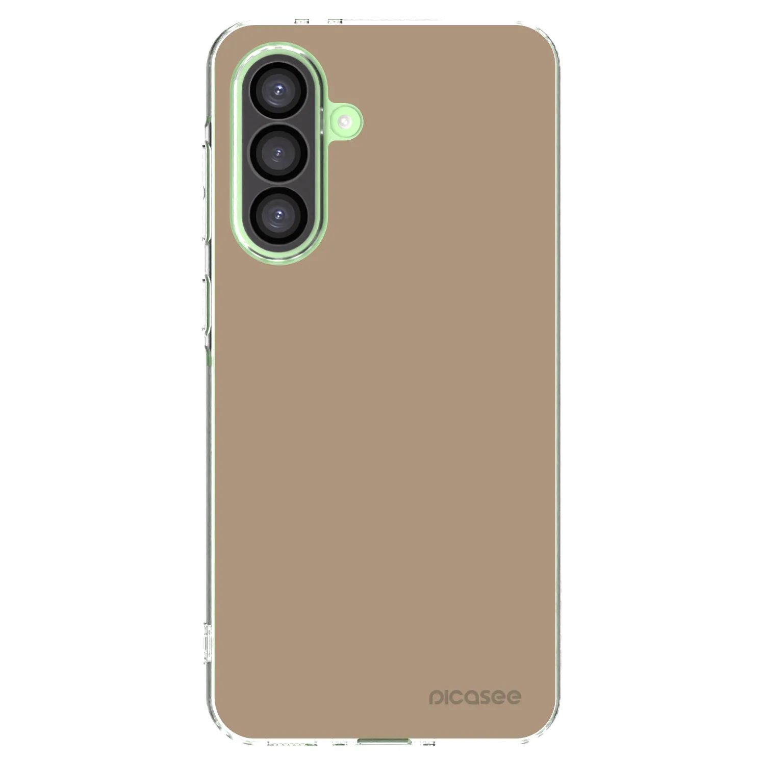 Picasee silikonowe przeźroczyste etui na Samsung Galaxy A26 5G A266B - Soft Sand
