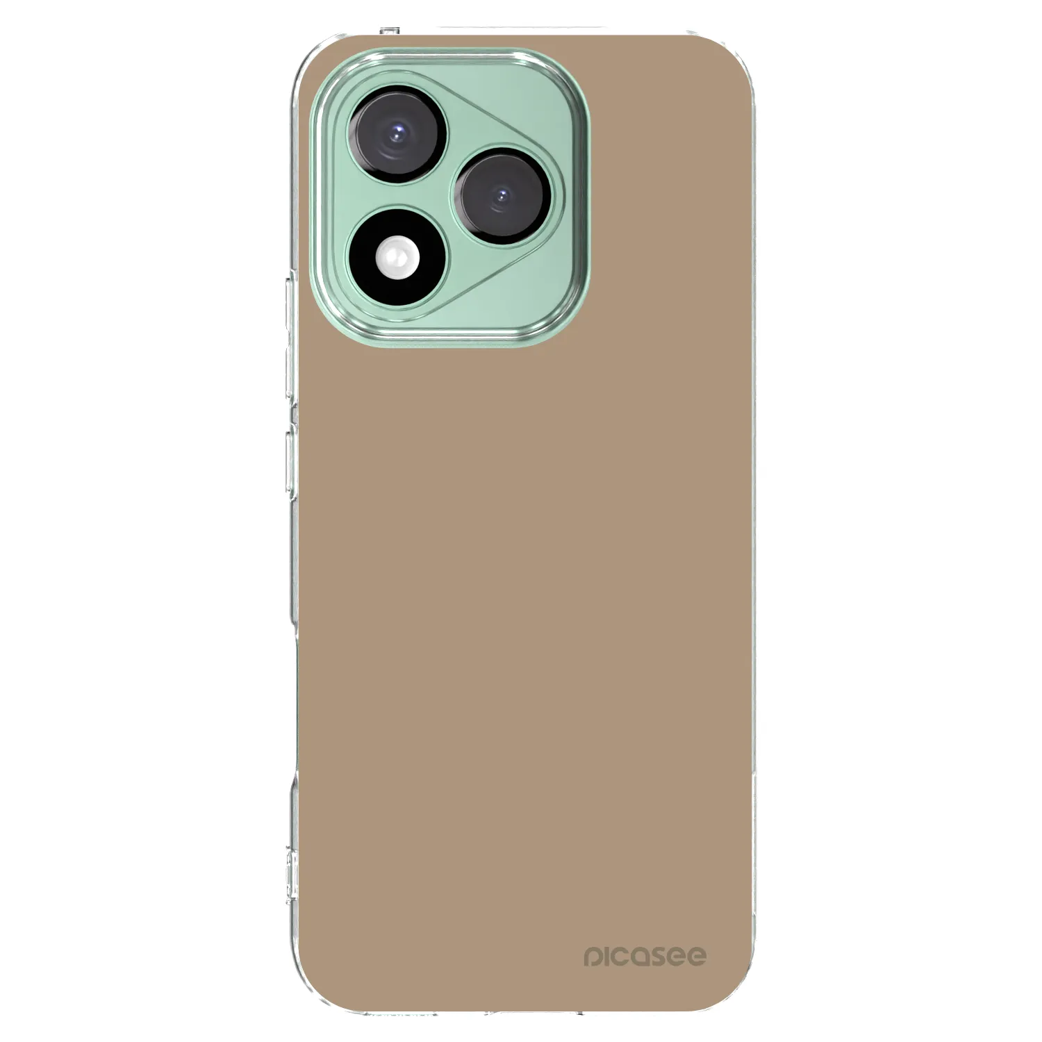 Picasee silikonowe przeźroczyste etui na Honor 400 Lite 5G - Soft Sand