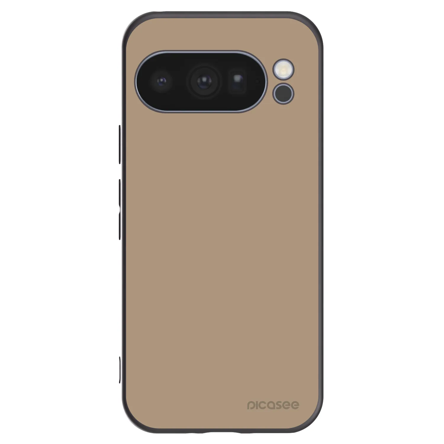 Picasee silikonowe czarne etui na Google Pixel 10 Pro - Soft Sand