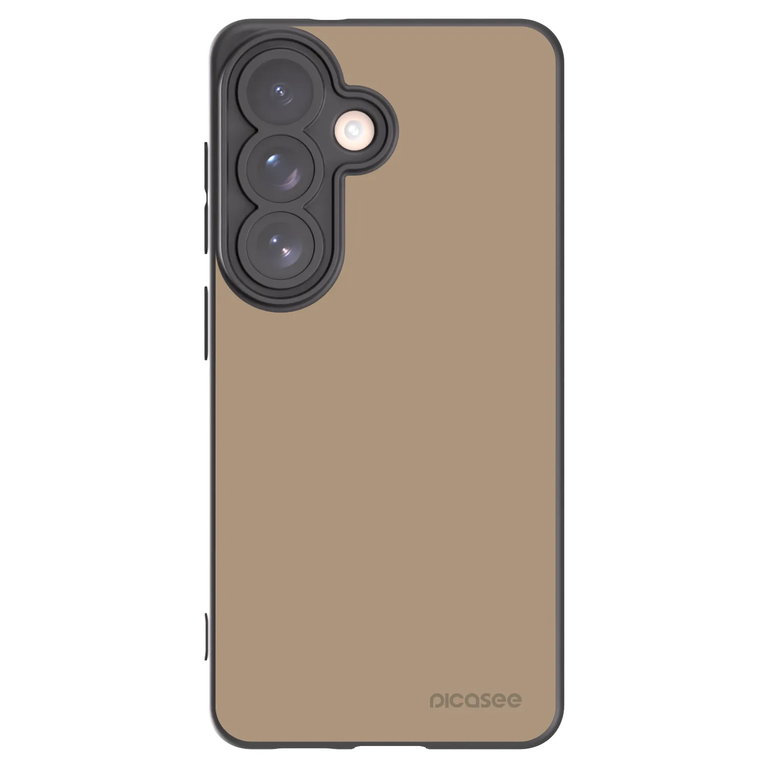 Picasee silikonowe czarne etui na Samsung Galaxy S26 - Soft Sand