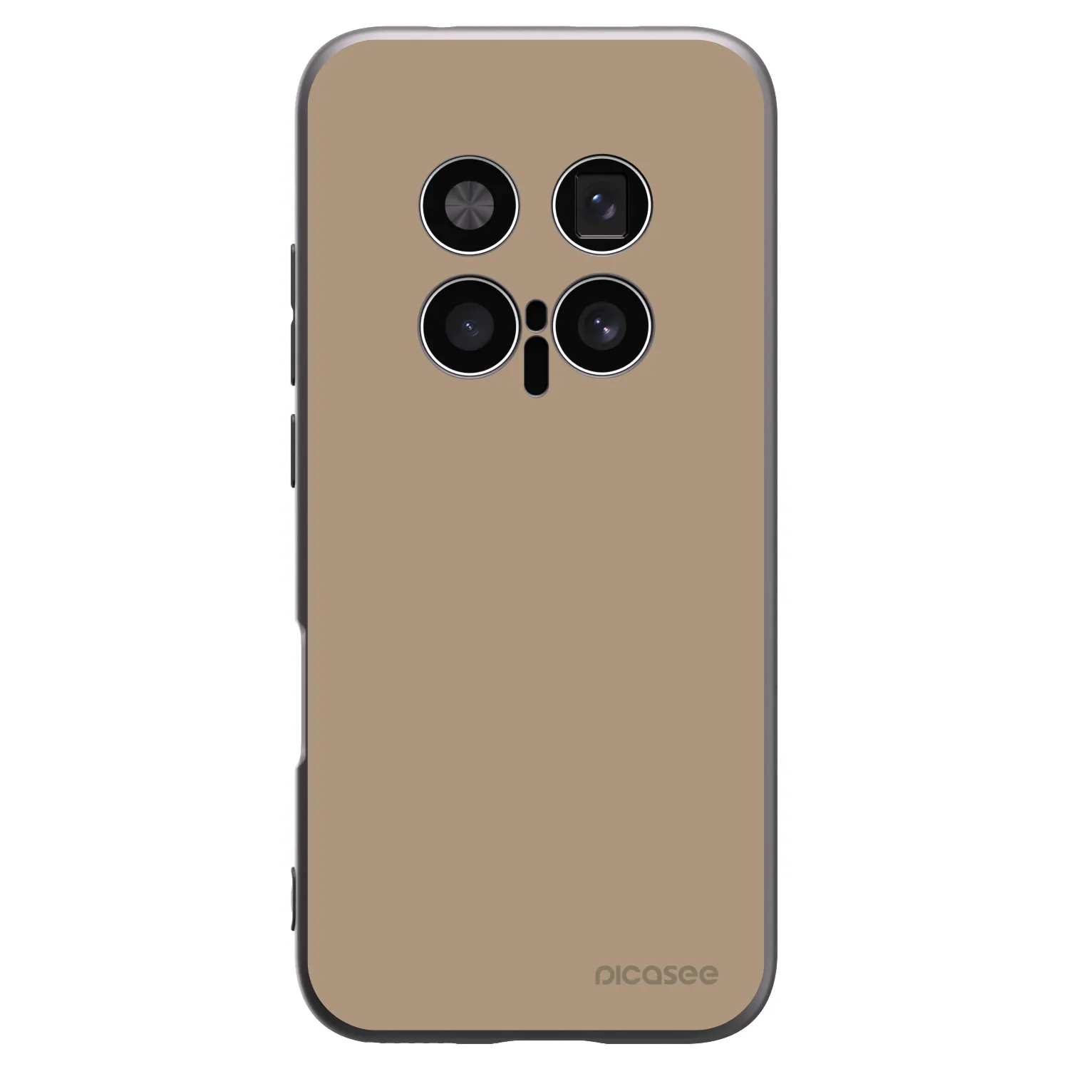Picasee silikonowe czarne etui na Honor Magic8 Pro 5G - Soft Sand
