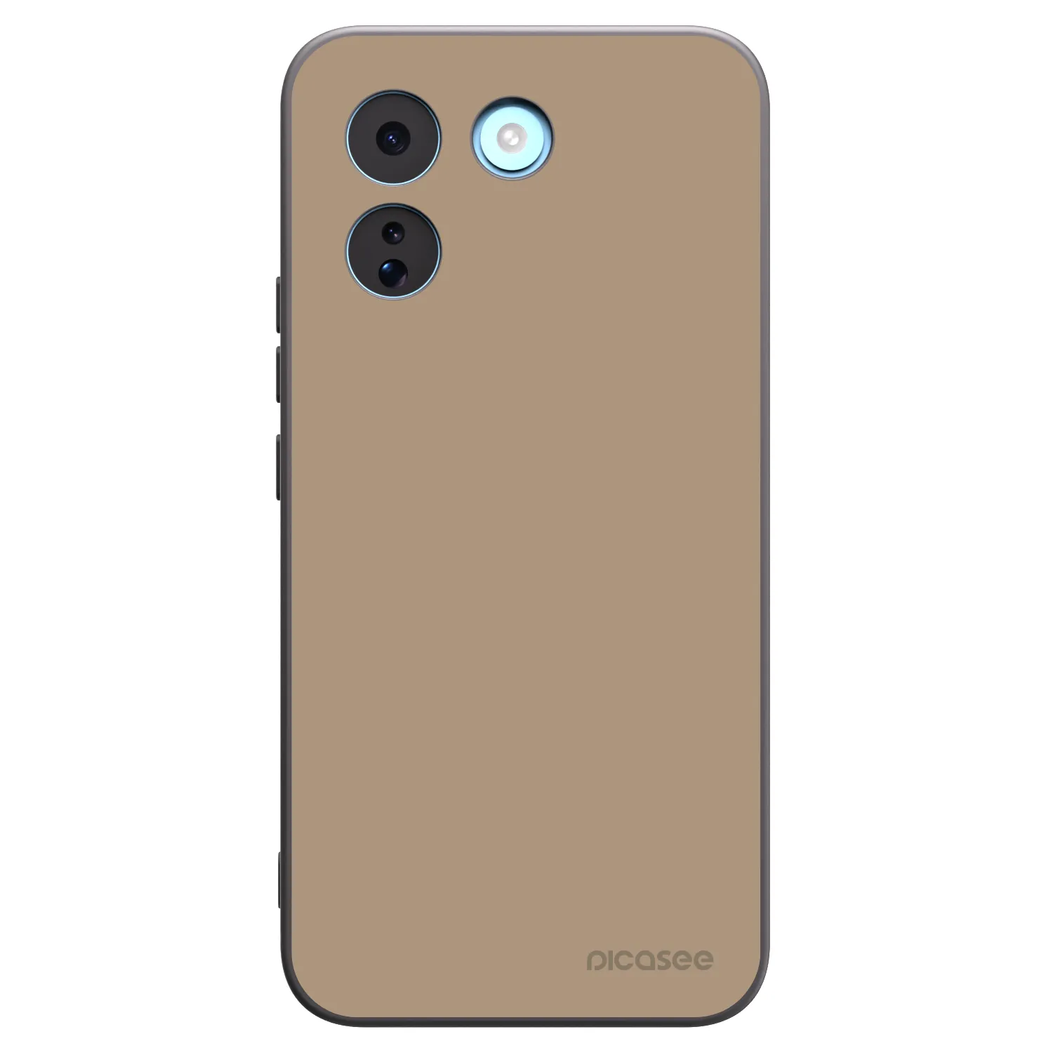 Picasee silikonowe czarne etui na Xiaomi Redmi Note 17 Pro MAX 5G - Soft Sand