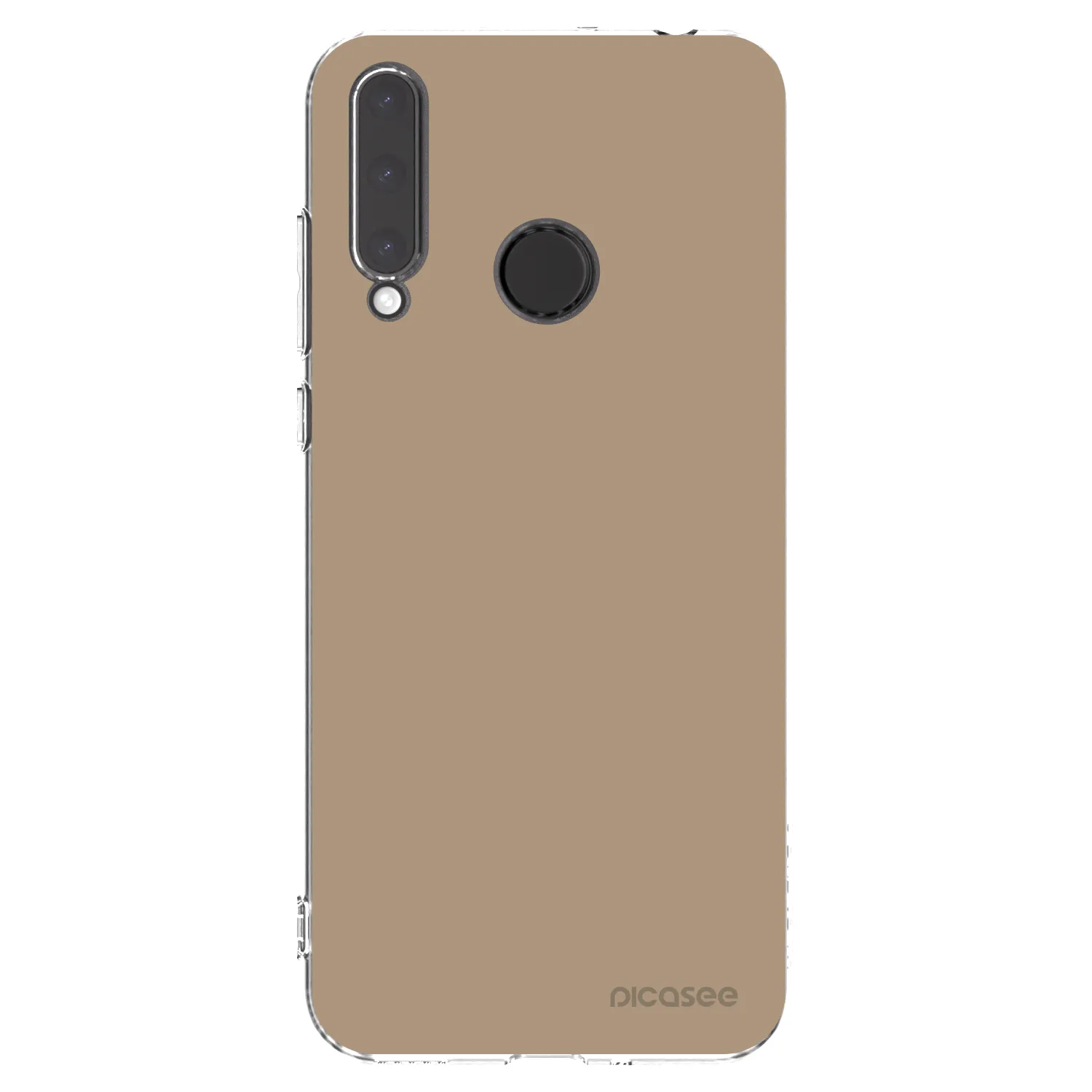 Picasee silikonowe przeźroczyste etui na Honor 20 Lite - Soft Sand