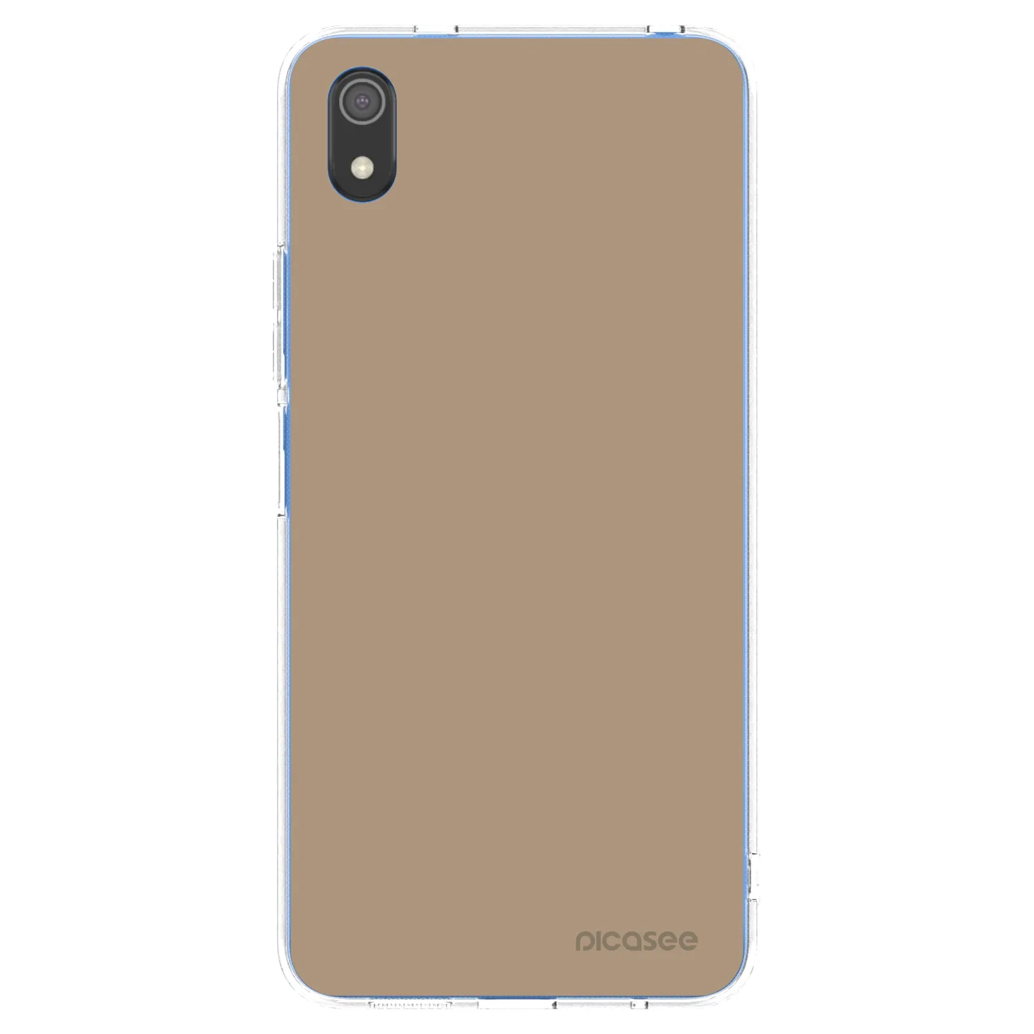 Picasee silikonowe przeźroczyste etui na Xiaomi Redmi 7A - Soft Sand