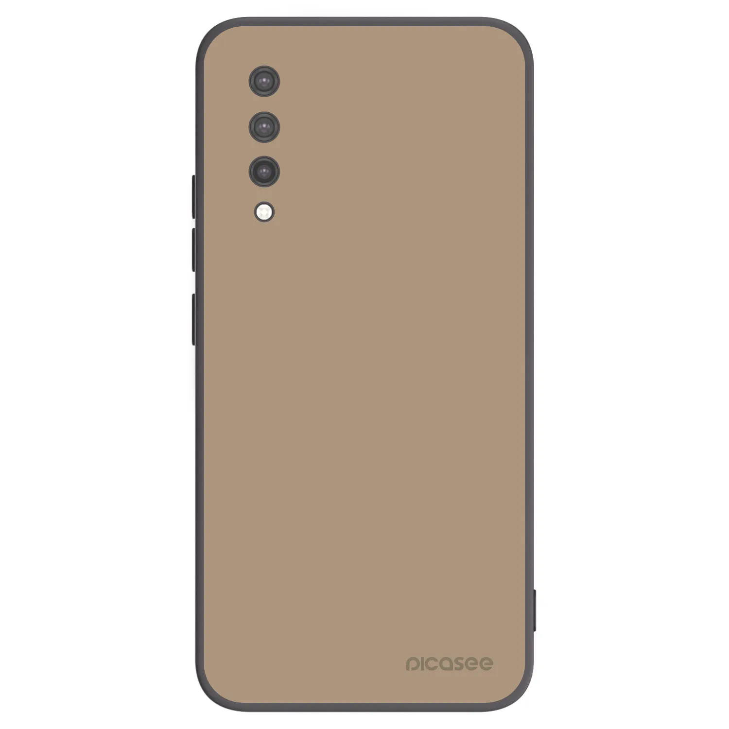 Picasee silikonowe czarne etui na Xiaomi Mi 9 Lite - Soft Sand