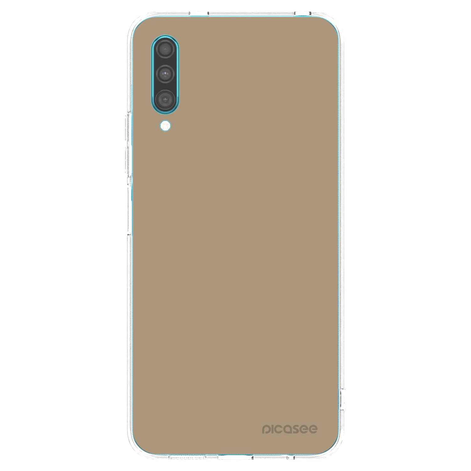 Picasee silikonowe przeźroczyste etui na Samsung Galaxy A30s A307F - Soft Sand