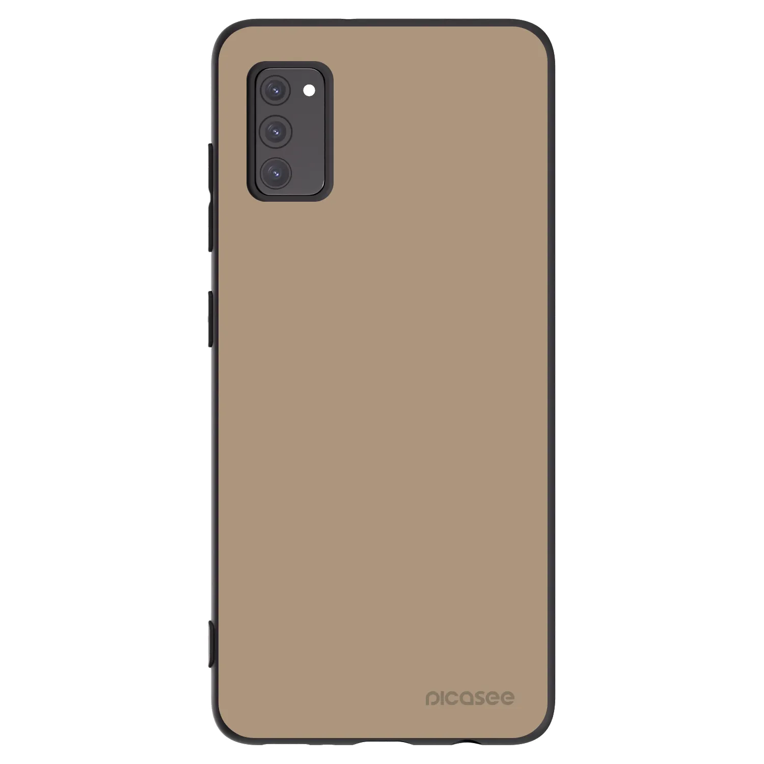 Picasee silikonowe czarne etui na Samsung Galaxy A41 A415F - Soft Sand