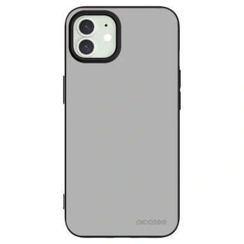 Picasee silikonowe czarne etui na Apple iPhone 12 Pro - Stone