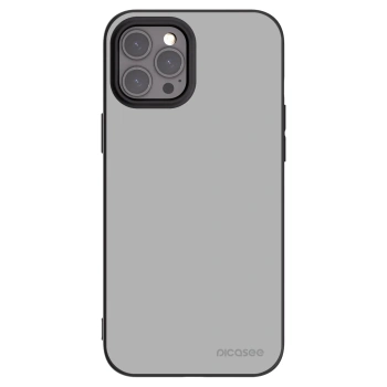 Picasee silikonowe czarne etui na Apple iPhone 12 Pro Max - Stone