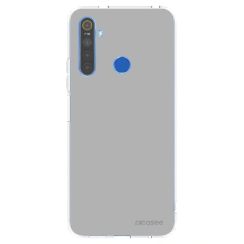 Picasee silikonowe przeźroczyste etui na Realme 5 - Stone